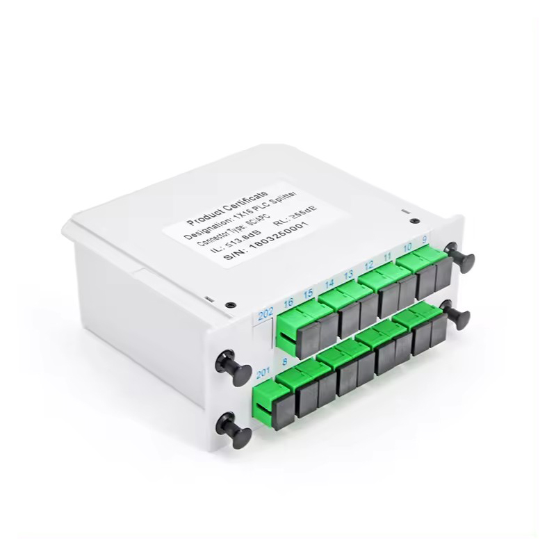 GSG-LGX-1x16-SC APC Fiber Optik PLC Ayırıcı